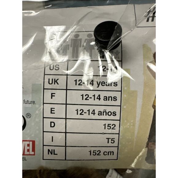 Marvel Rising Secret Warriors Squirrel Girl Size L Halloween Child Costume 12-14 - Picture 4 of 4